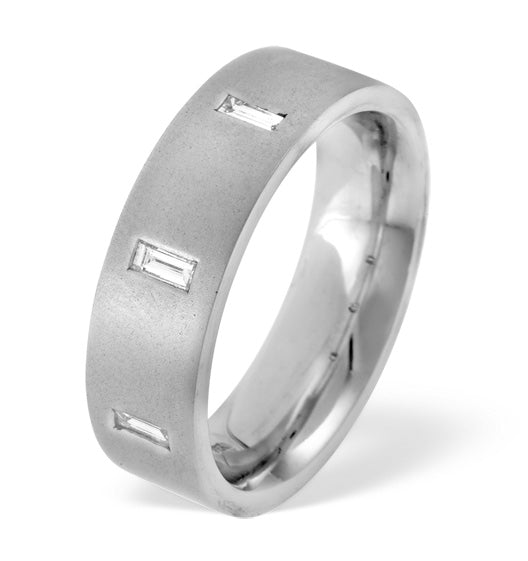Holly Platinum Wedding Ring 0.17CT H/SI